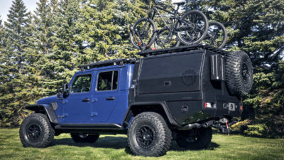 Mopar Jeep Gladiator overland concept vehicle is a backcountry MTB dream truck
