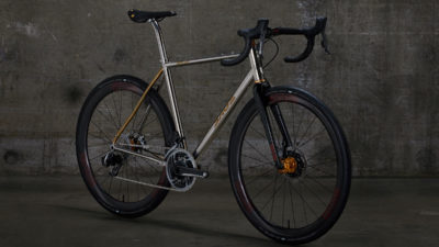 Sage Barlow gravel race bike gets modernized, shows off brilliant polished finish