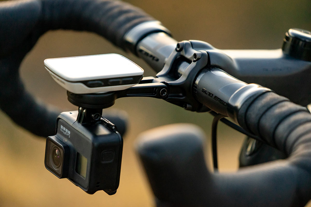 Lightweight Bike Cycling Computer Camera Holder Handlebar Stem Extension Mount 