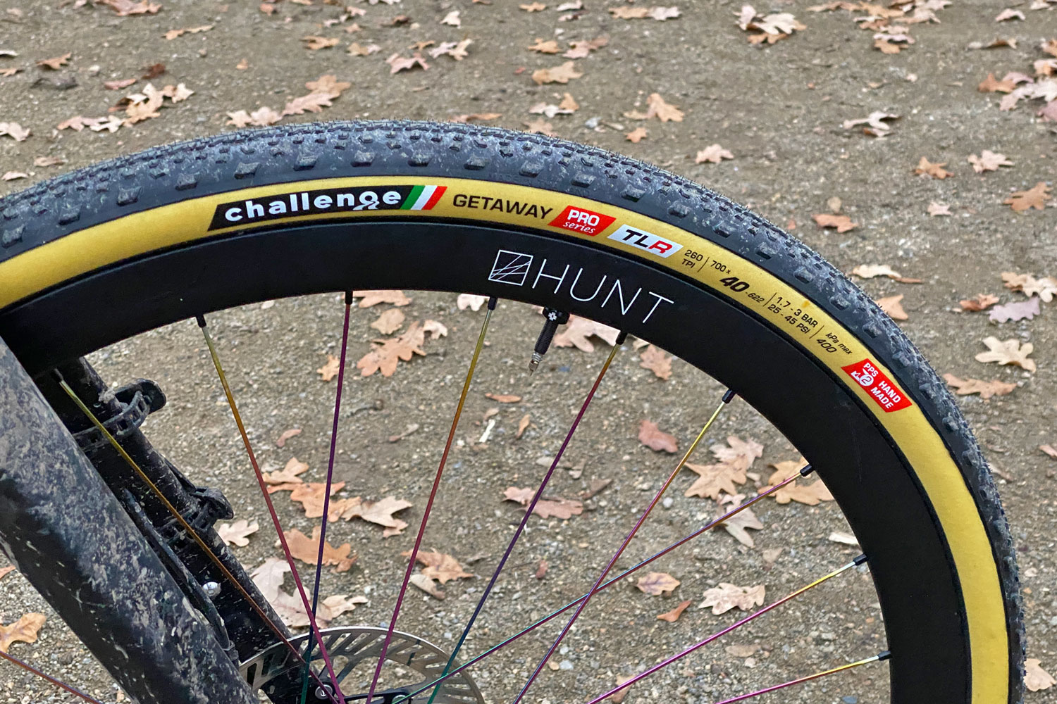 2021 Challenge Getaway gravel tire, all-new fast-rolling 40mm handmade tubeless gravel bike tires