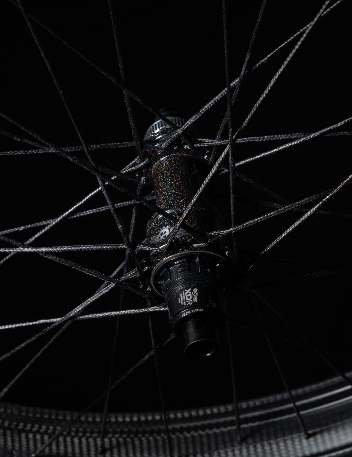 HED Made in Minnesota Limited Edition fat bike wheel onyx hubs with berd spokes
