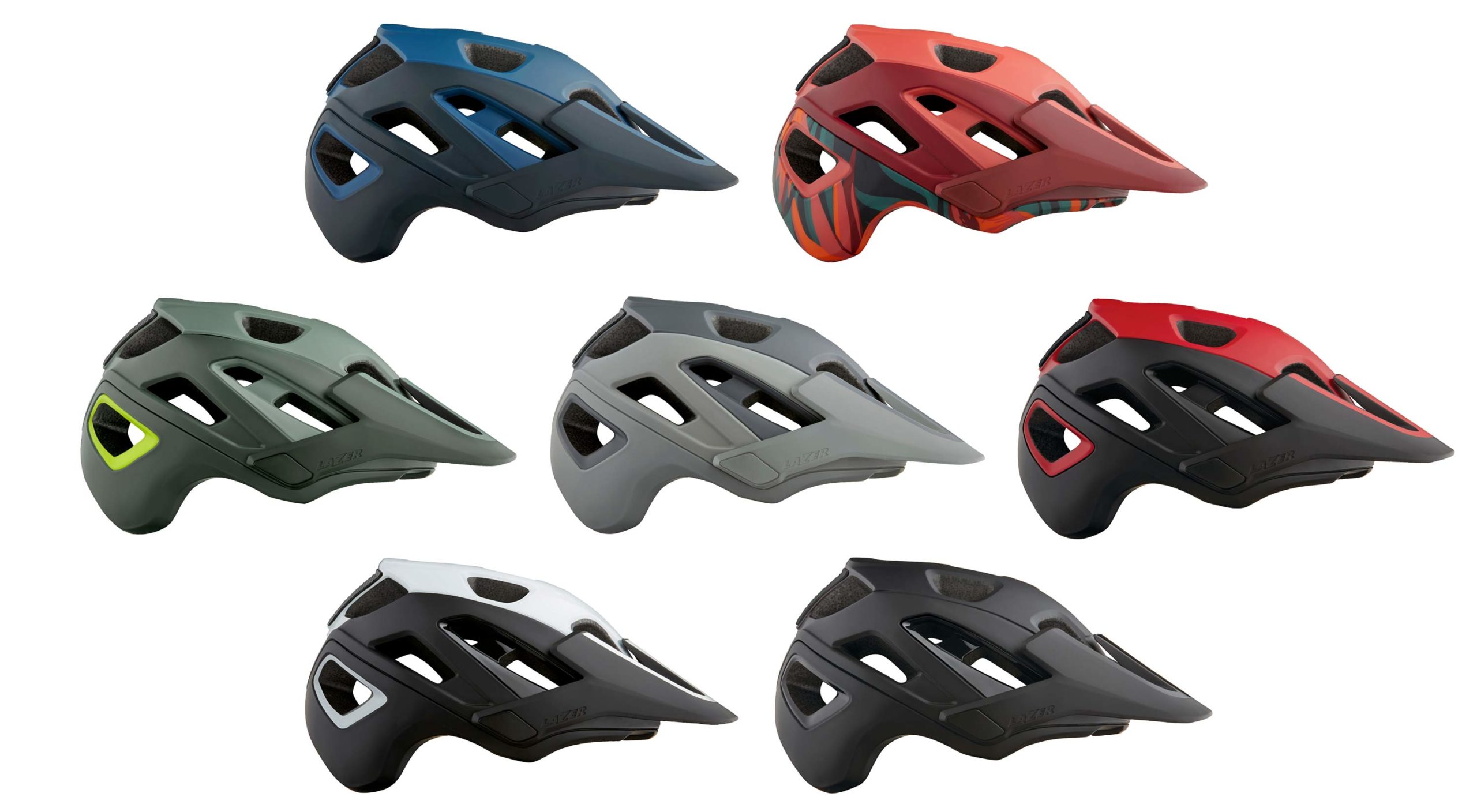 Lazer Jackal MIPS MTB helmet, premium protection trail enduro mountain bike helmet, color range