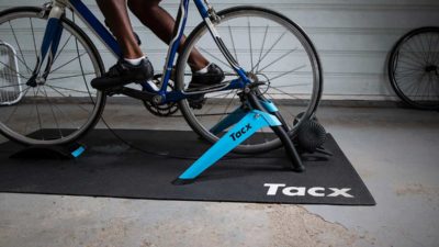 New Tacx Boost Indoor Trainer goes to 1050 Watts, integrates Garmin Connect