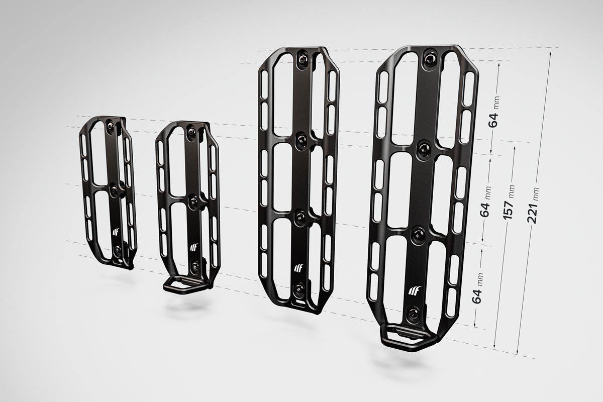 Tailfin Cargo Cage sizes