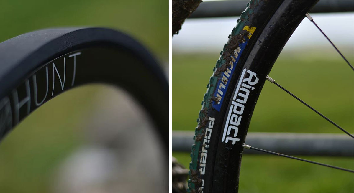 hunt gravel wheel rimpact cx tire insert cyclocross racing