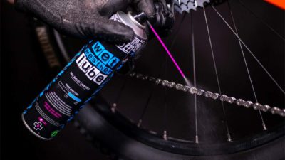 Muc-Off Wet Lube gets aerosol version for rapid spray-on re-lubing of your chain