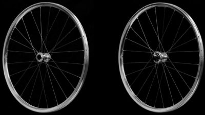 HED polishes the Emporia GA Pro Silver Edition for a shiny, alloy gravel wheelset