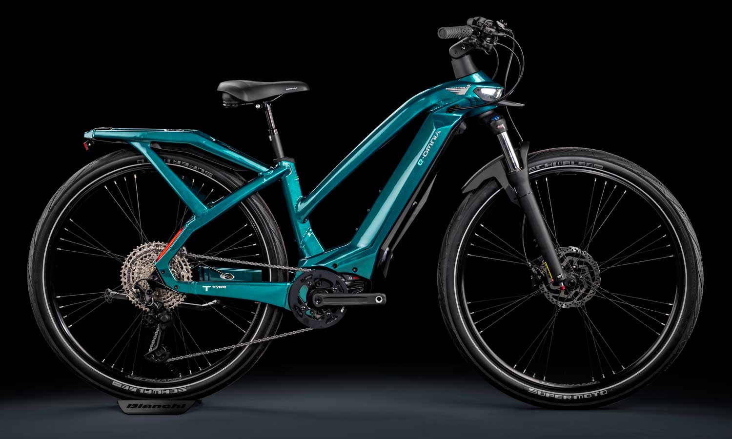 2021 Bianchi e-Omnia alloy e-bike eMTB family, city commuter trekking tourer mountain, T-Type Lady