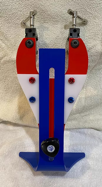 K.I.T. handlebar & stem alignment tool red white and blue