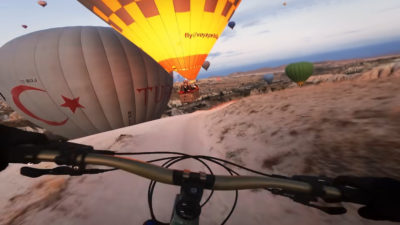 Must Watch: Kilian Bron flies through hot air balloons in Turkey for GoPro award