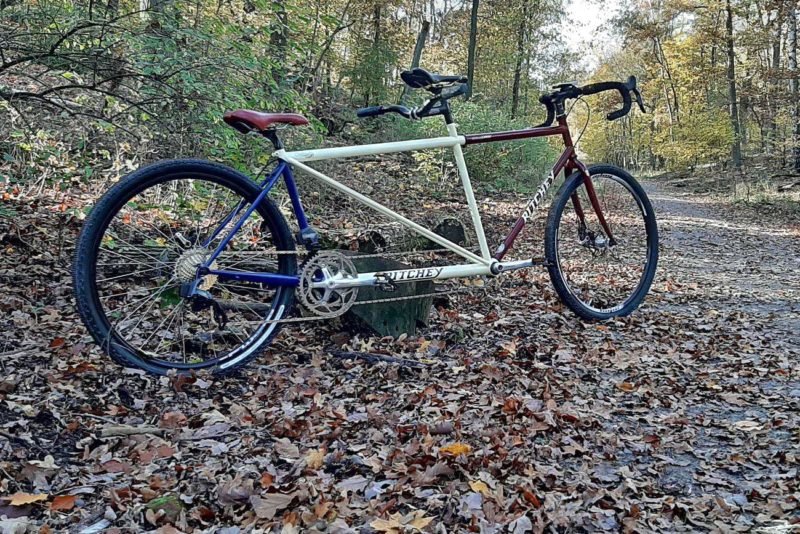 Ritchey Outback TandM Break-Away folding steel travel gravel tandem, Just Bikes Berlin custom build complete