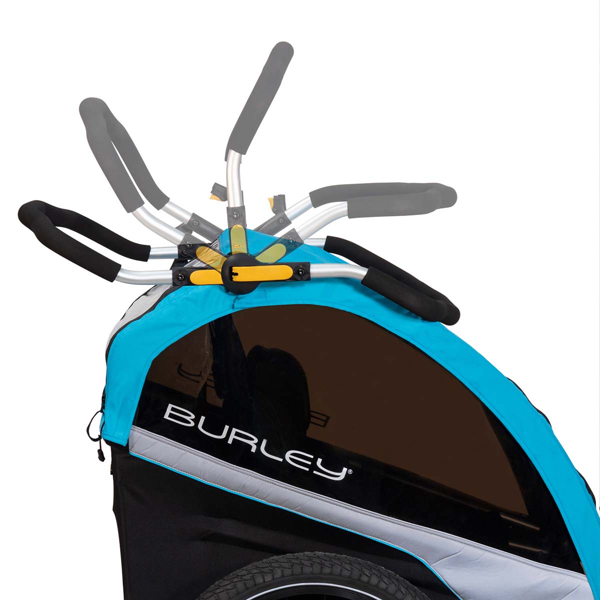 burley dlite x kids bike trailer single stroller dual function