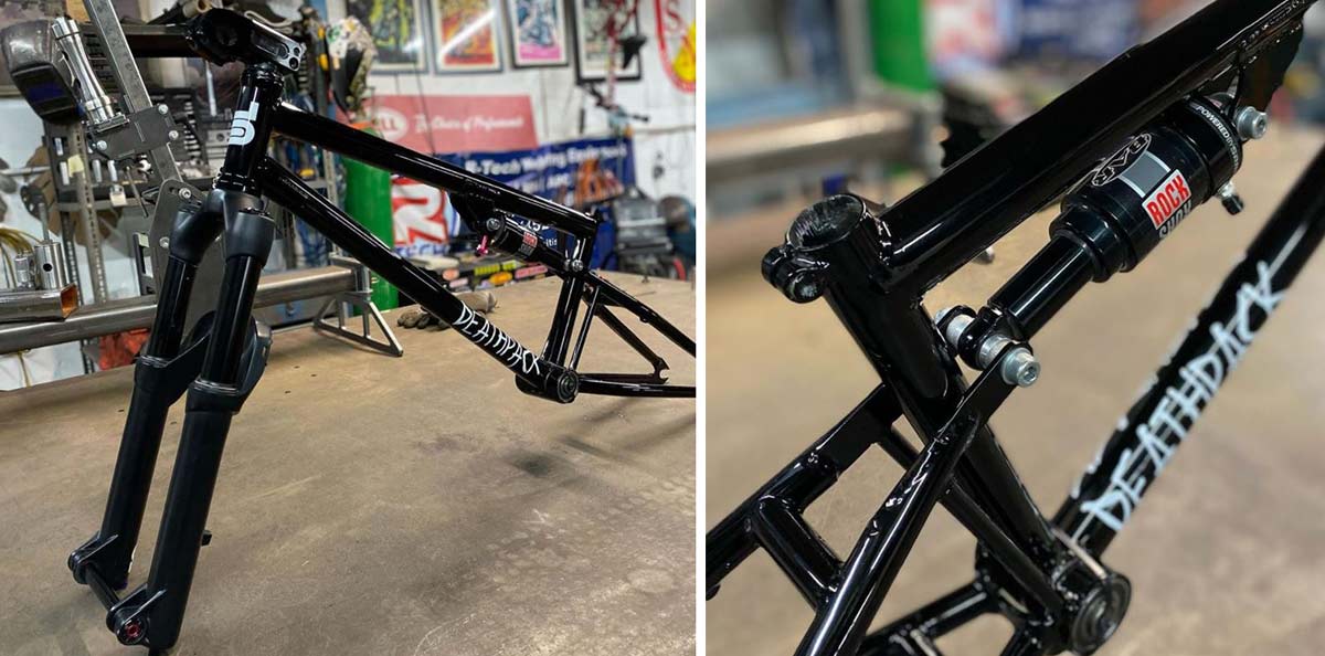DeathPack BMX will convert your ride to a full suspension BMX for £400