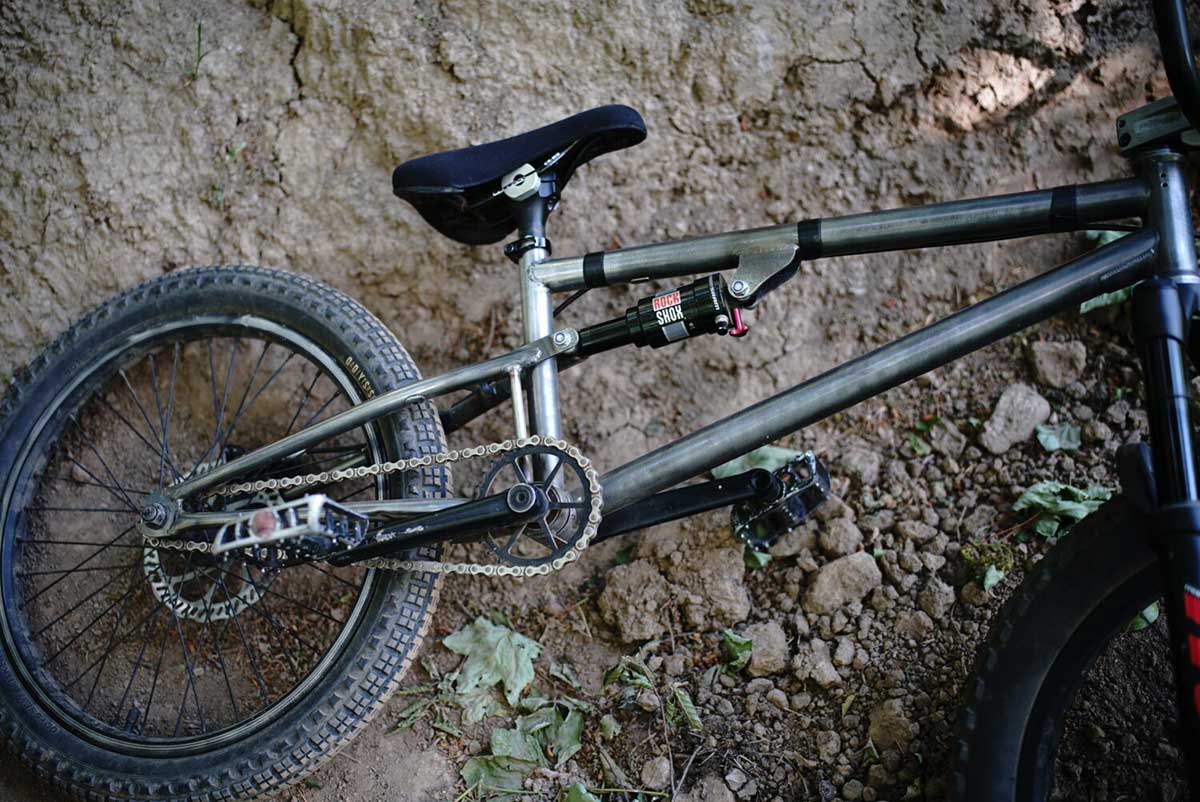 bmx with suspension