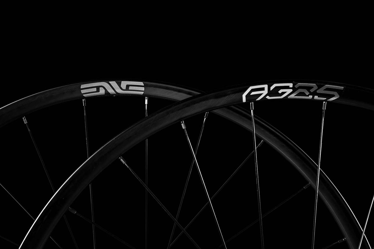 enve ag series carbon fiber gravel wheels rim closeup