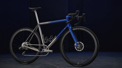Sturdy Cycles builds bespoke Fiadh titanium road bike with 3D-printed components