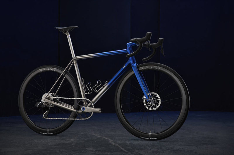 sturdy cycles fiadh bespoke titanium road bike 3d printed components additive manufacturing bicycle