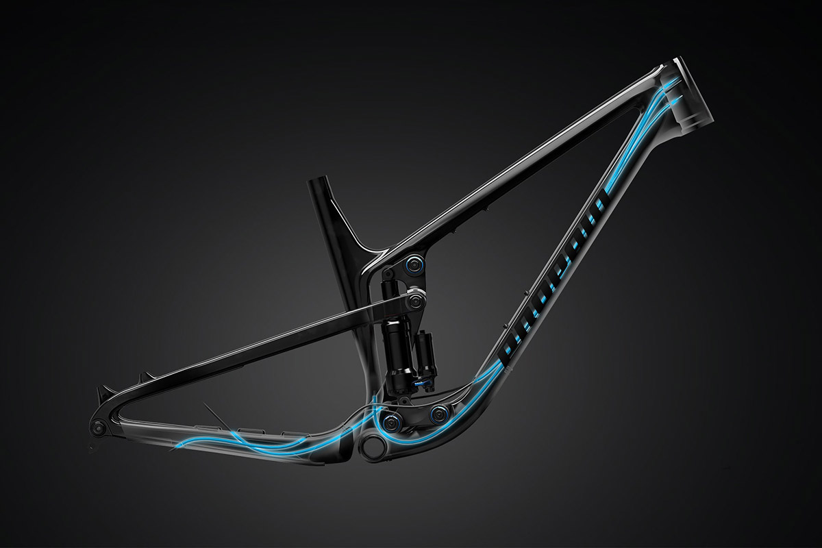2021 propain hugene internal cable routing fully guided