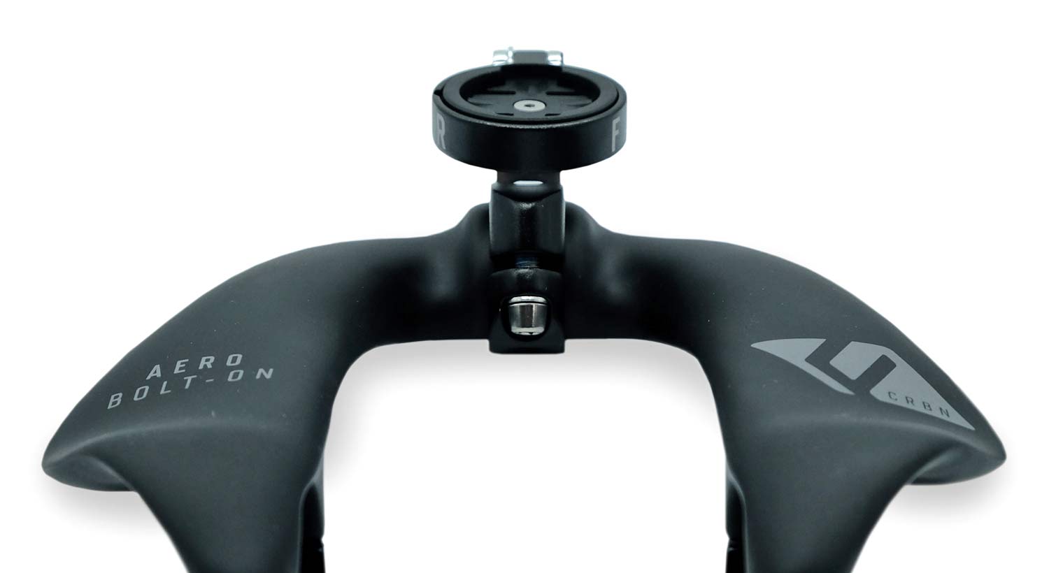 Farr out-front GPS Mount for Carbon Aero Bolt-On aero bar, centered