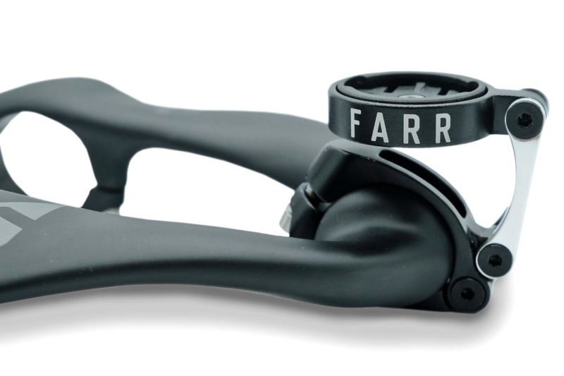 Farr out-front GPS Mount for Carbon Aero Bolt-On aero bar