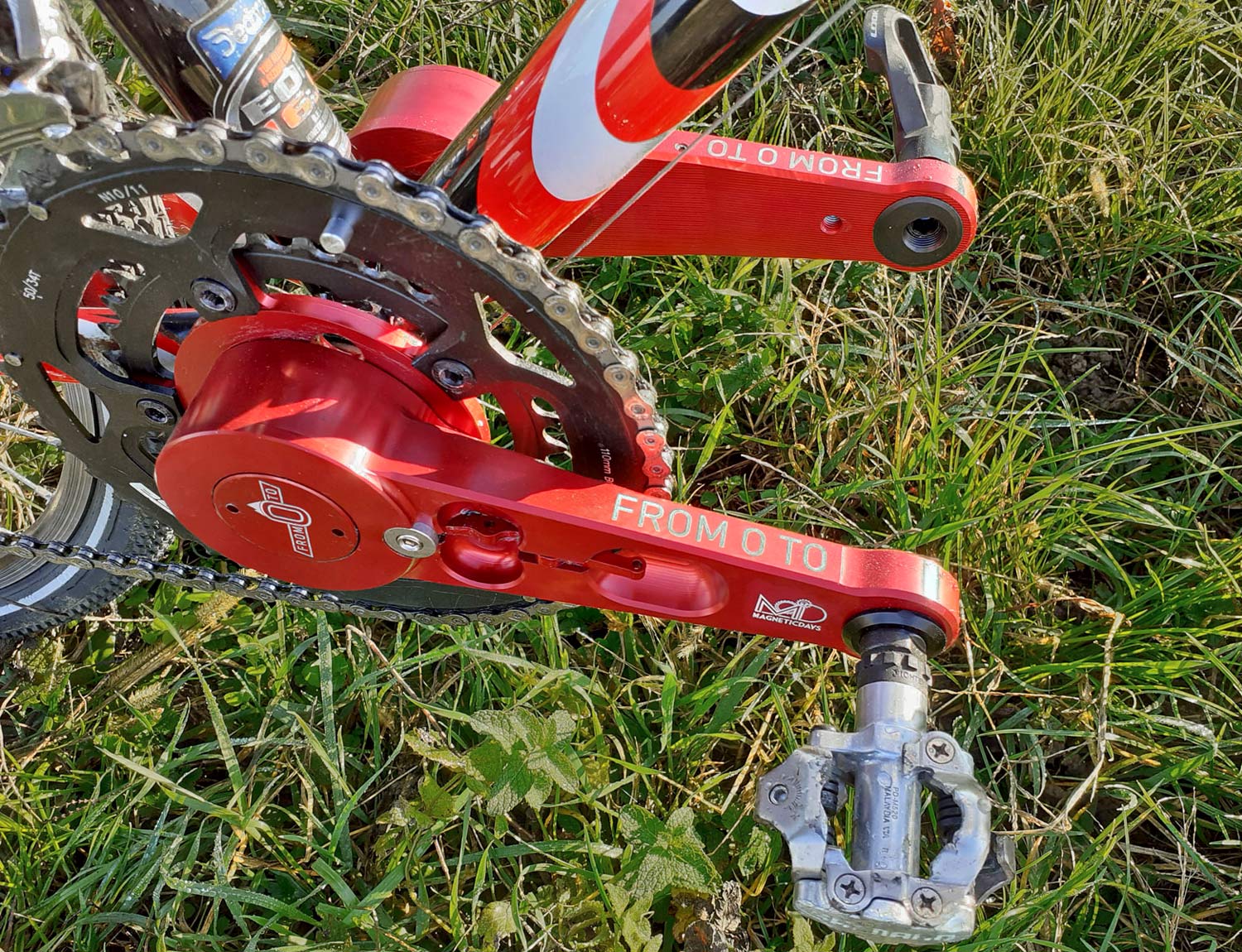 bike pedals and cranks