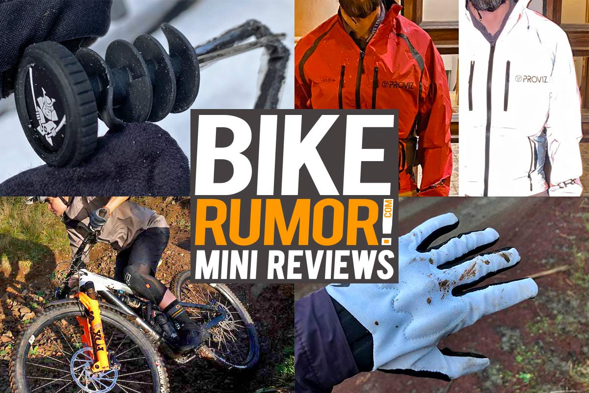 BikeRumor Mini Review, Sahmurai Sword v2, Fox D30 pads, Proviz jacket, Specialized D30 gloves