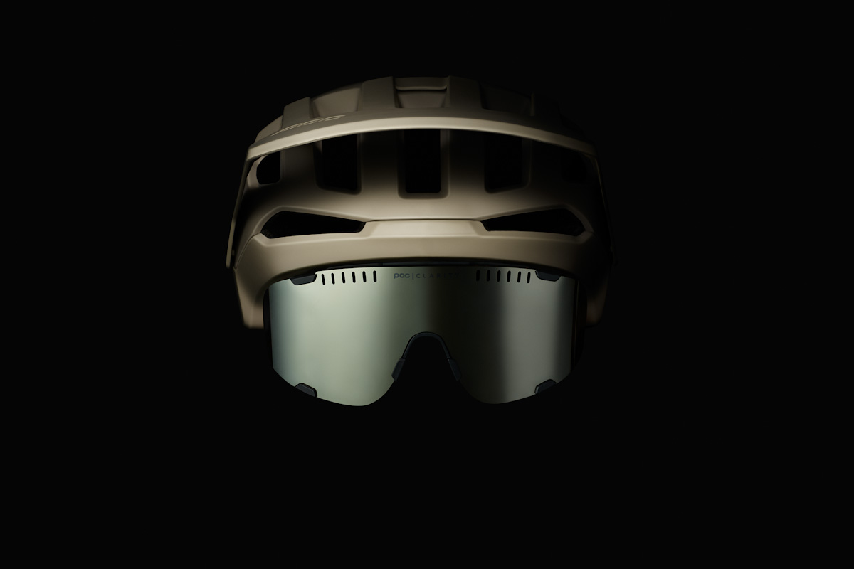 POC Kortal Race MIPS helmet and Devour sunglasses