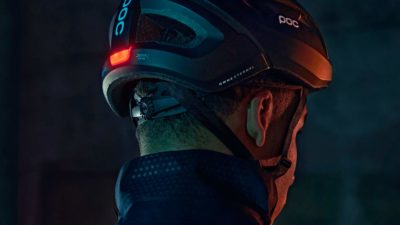 POC Omne Eternal solar-powered helmet powers built-in lighting for endless visibility