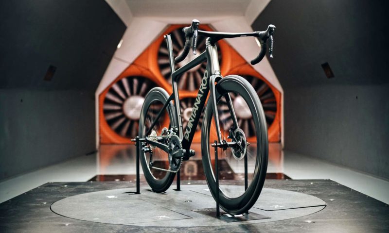 Quintana Roo SRsix aero road bike, lightweight carbon aero road race bike, wind tunnel angled