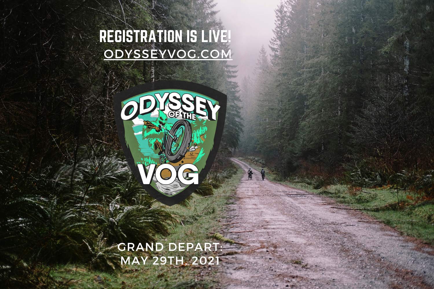 The Odyssey of the VOG gravel bikepacking race, May 29 2021