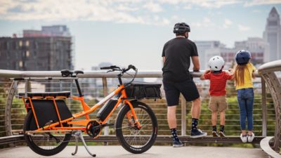 Yuba powers up Kombi E5 Compact Cargo bike for entry level hauling by bike