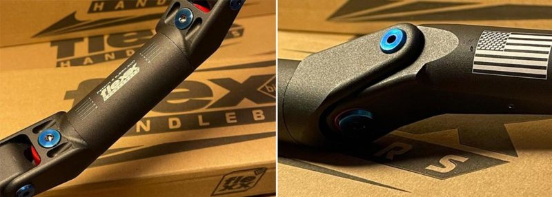 Fasst Flexx 10 Degree Enduro High Handlebars Bars USA Pad Dirtbike's Fast Flex