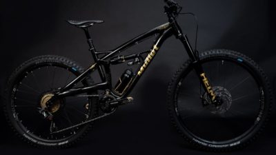Mullet Cycles bring the Peacemaker single-pivot full suspension mountain bike to life