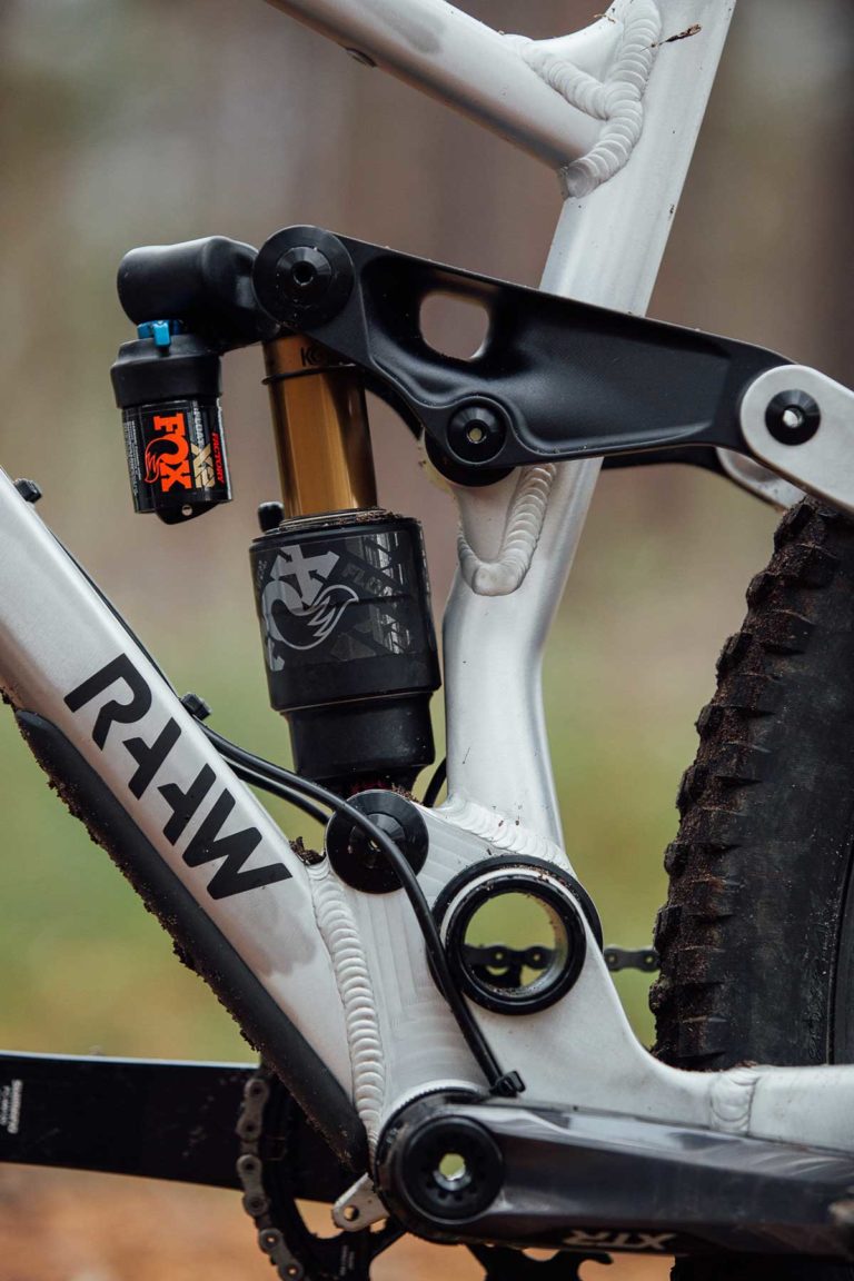 AASQ 126 HorstLink Suspension Layouts with RAAW MTB Swiss Cycles