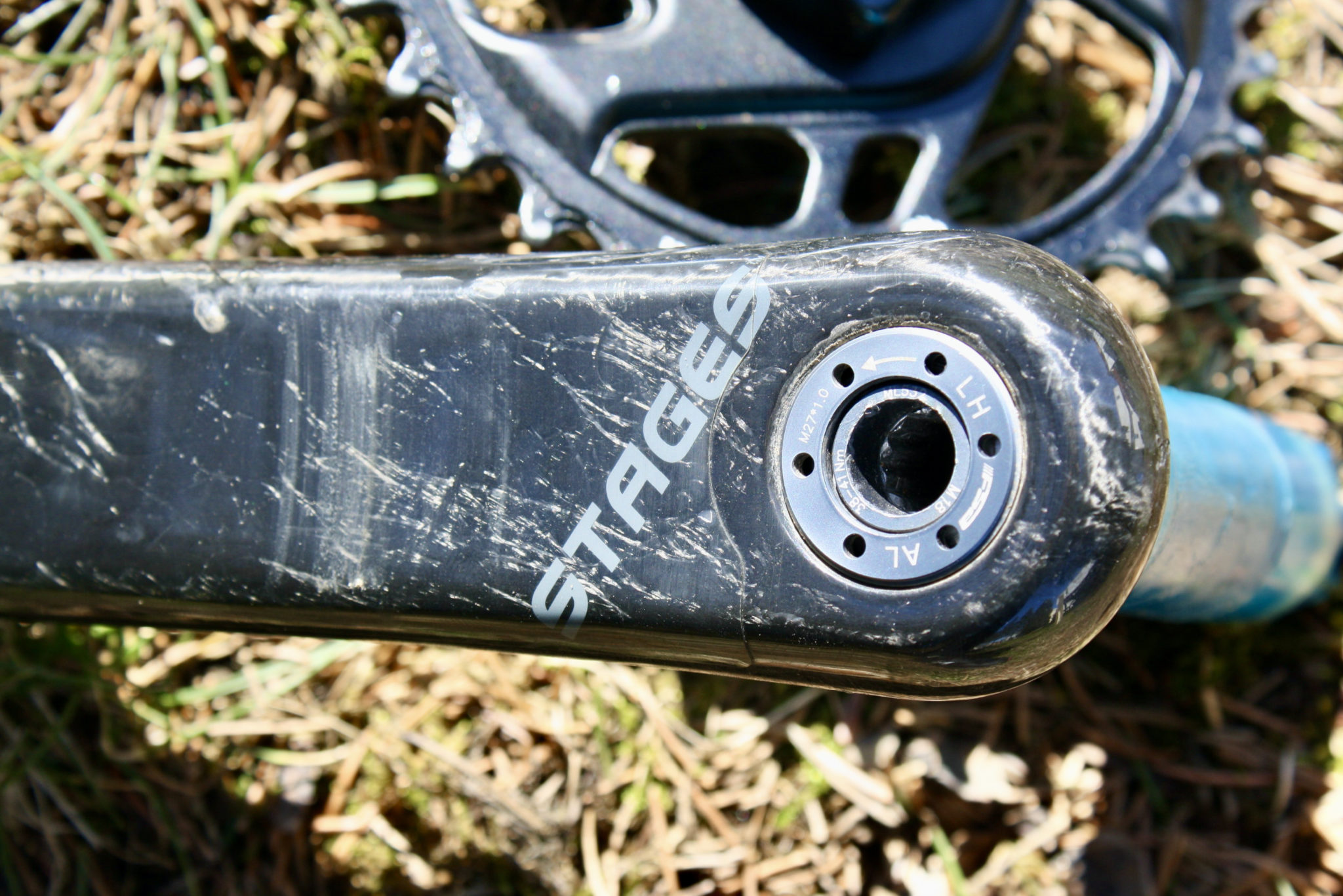 power meter on gravel bike