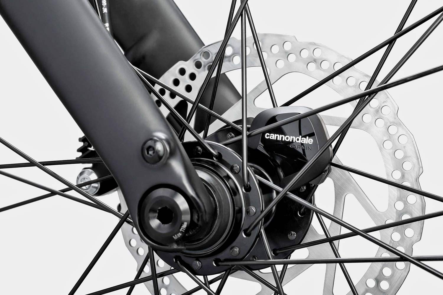 Cannondale Topstone Neo SL lightweight affordable alloy gravel e-bike, wheel speed sensor