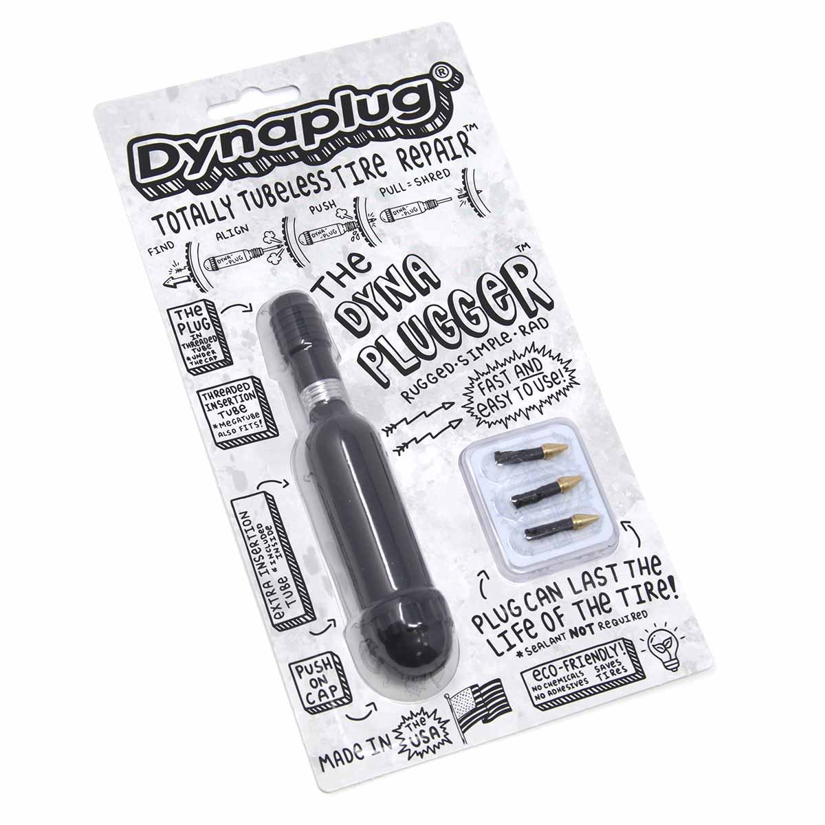 dynaplug Dynaplugger affordable tire plugging tool for repairing tubeless tire flats