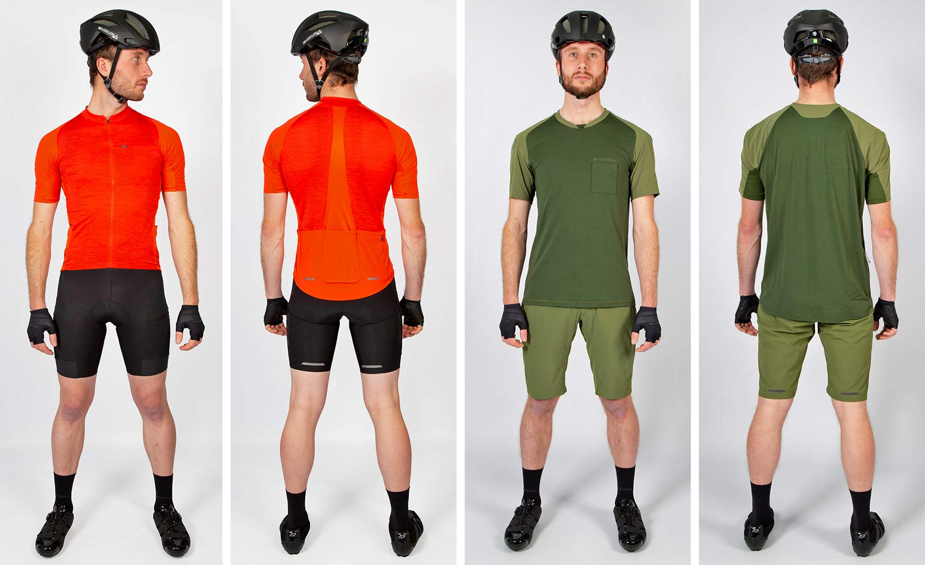 Endura GV500 Gravel Collection clothing, Dirty Reiver & Aberfoyle off-road-ready cycling kit, options