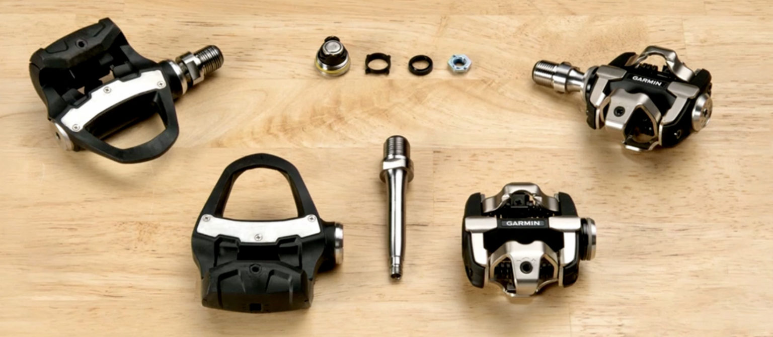 Garmin Rallys with dual XC power, Shimano SPDSL cleat compatibility