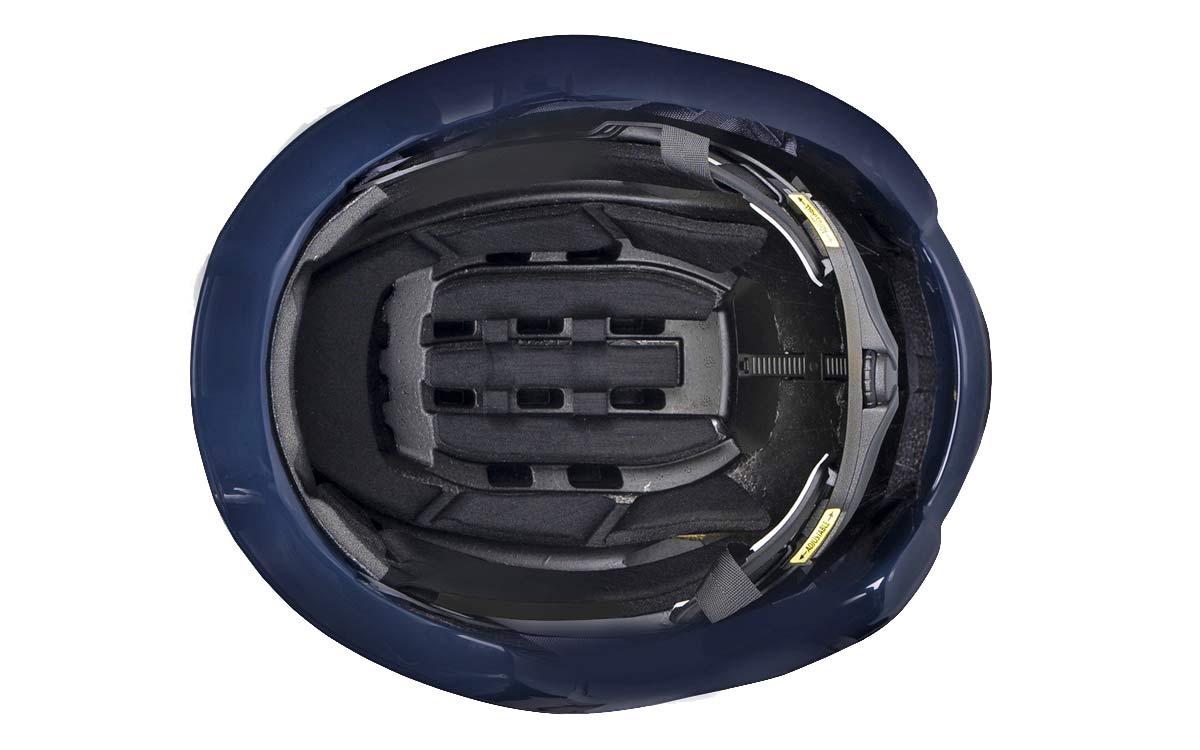 Kask Wasabi aero road helmet, adjustable venting aerodynamics merino padding, inside