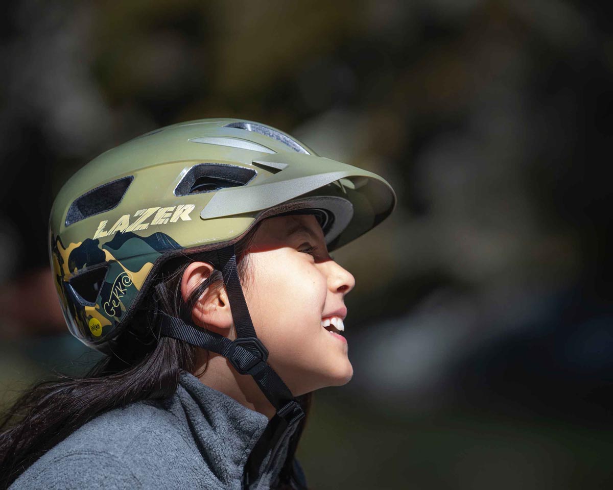 Lazer Helmets & Can'd Aid Gekko kids helmet
