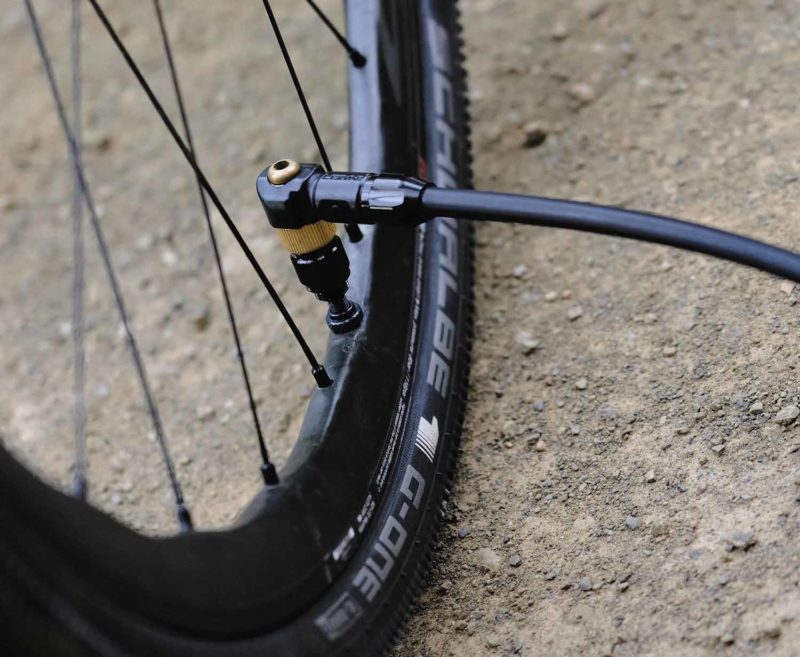 Lezyne Gravel Floor Pumps get tubelessspecific chuck to seat mid