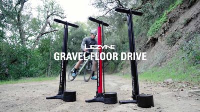 Lezyne Gravel Floor Pumps get tubeless-specific chuck to seat mid-volume tires