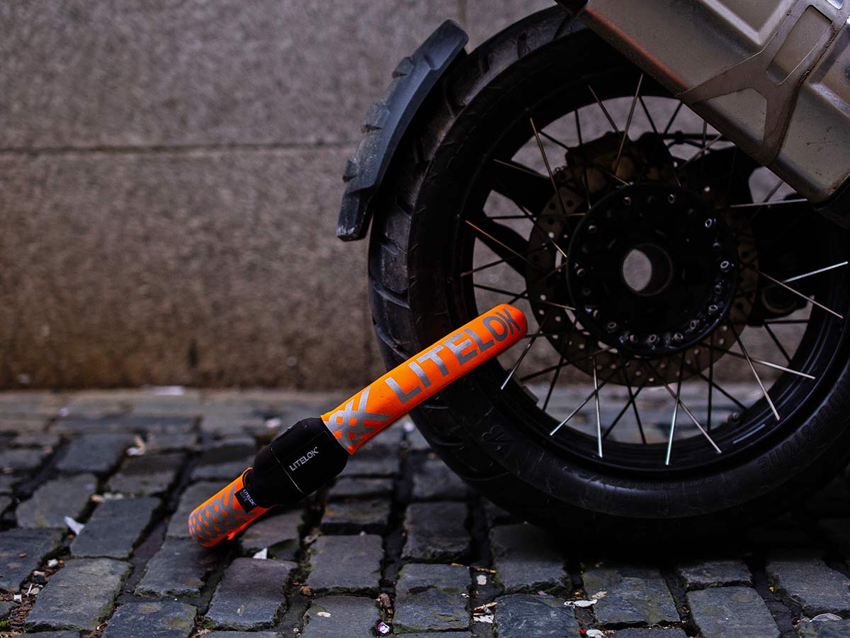 Litelok Core lightweight flexible wearable Sold Secure Bicycle Diamond city bike lock, motorcycle Gold rated