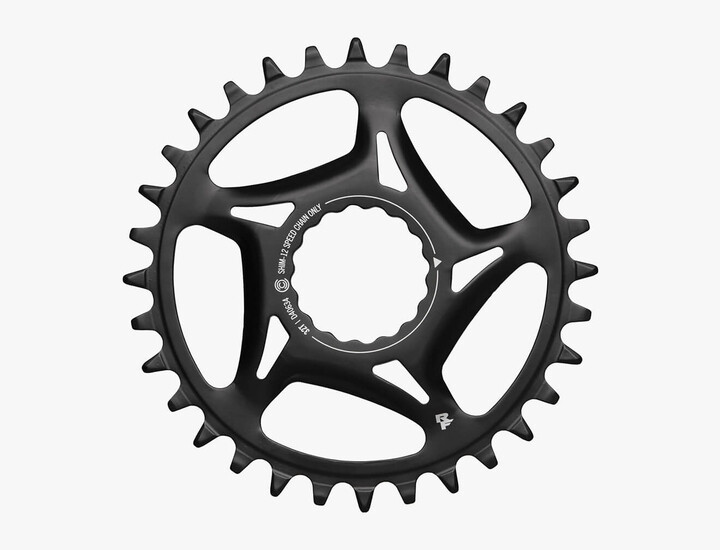 Race Face steel Shimano 1x CINCH chainring side profile