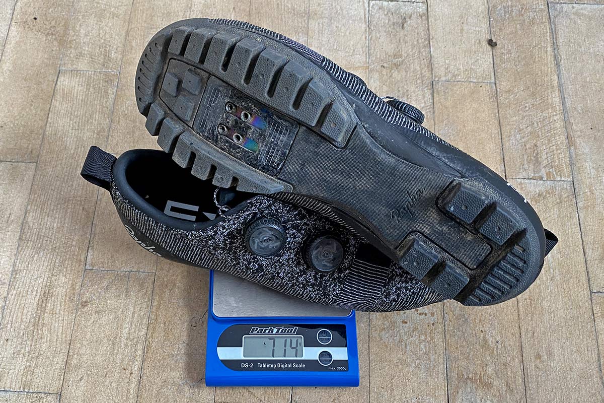Rapha Explore Powerweave carbon-soled gravel shoe review, 714g actual weight