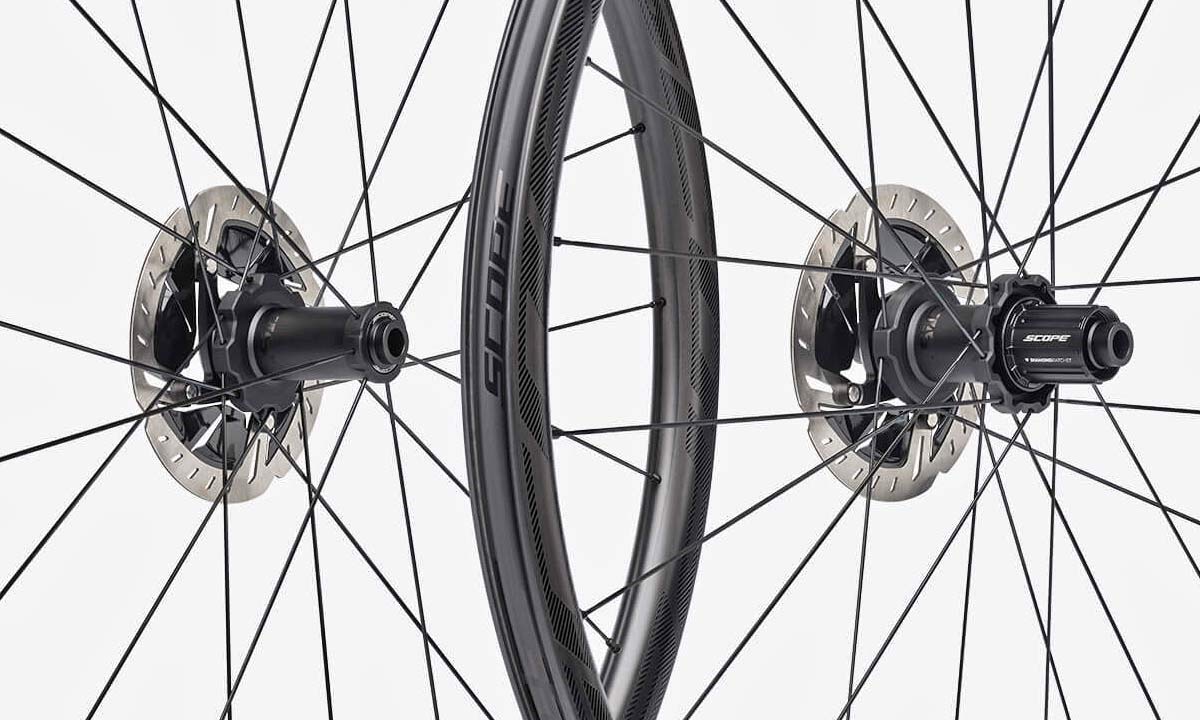 All Scope Cycling carbon wheels, new Diamond Ratchet hubs