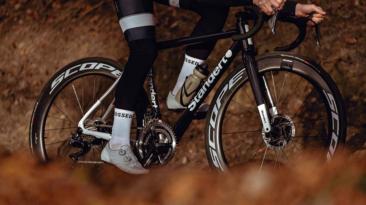 Scope All-Road aero carbon gravel bike wheels, lightweight aerodynamic tubeless R5.A riding