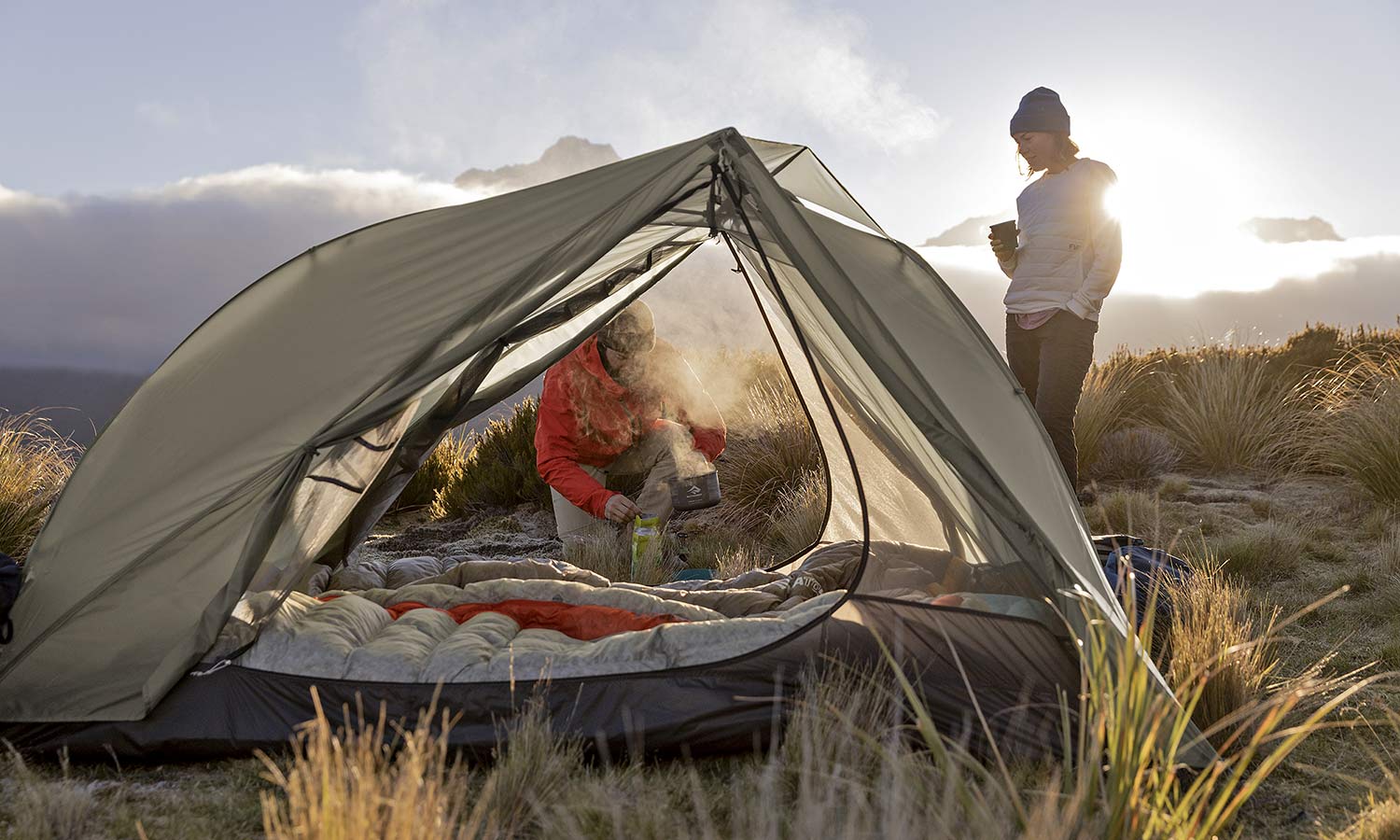 Sea to Summit Alto and Telos TR lightweight tents, Tension Ridge modular 3-season ultralight bikepacking tent