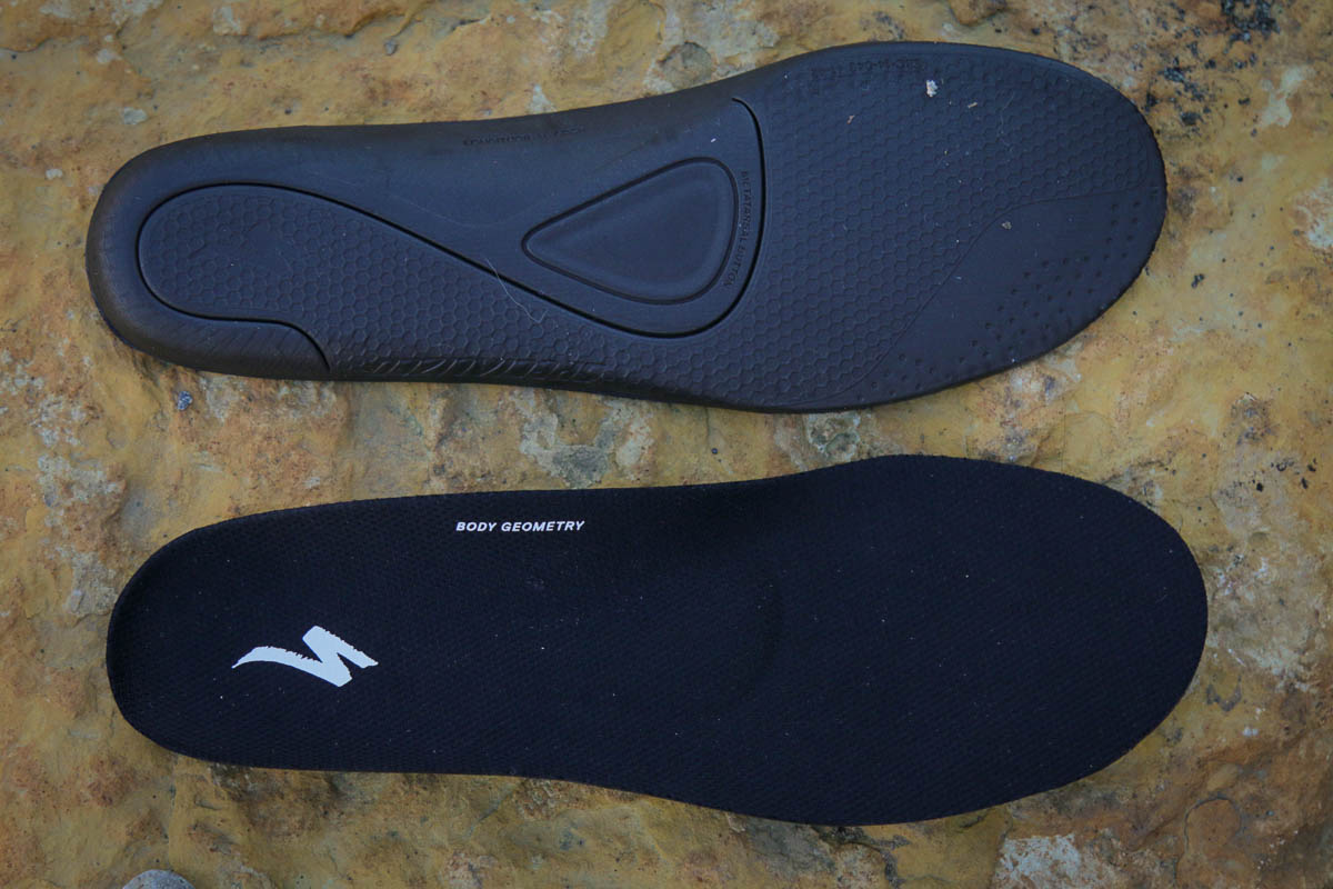 Specialized RIME White Mountain color insoles